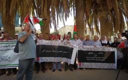 وقفة للمطالبة باسترداد جثامين الشهداء المحتجزة لدى الاحتلال بالخليل