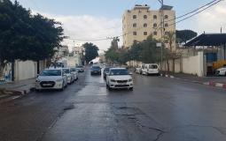 حركة المرور في شوارع غزة