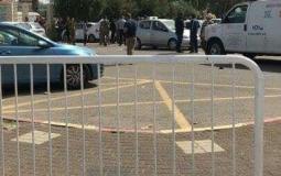 مكان عملية الدهس بعكا