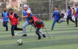 المخيم الشتوي غزة أقوى بإرادتها