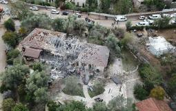 صاروخ أطلق من غزة وسقط في منزل في تل ابيب