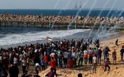 المسير البحري في غزة  -ارشيف-
