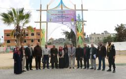 تربية الوسطى تستقبل مدير تربية وتعليم شرق خانيونس