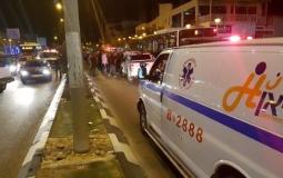 4إصابات أثر حادث طرق على الشارع الرئيسي في سخنين
