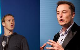 إيلون ماسك ومارك زوكربيرغ