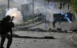 إصابات خلال قمع الاحتلال مسيرة قوصين غرب نابلس