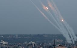 أخبار غزة الآن - إطلاق صواريخ من قطاع غزة