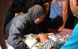 تشييع جثمان الفقيد تامر السلطان شمال غزة