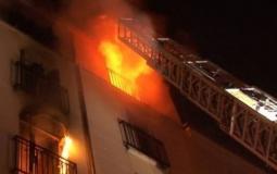 قتيل وجريح إثر حريق بشقة سكنية وسط اسرائيل