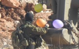 بالونات في غلاف غزة