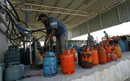 هيئة البترول في غزة تتحفظ على كميات غاز الطهي