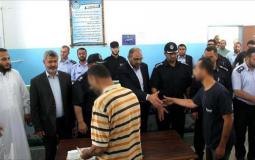 الإفراج عن عدد من النزلاء الغارمين على ذمم مالية بغزة