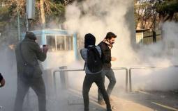 تظاهرات إيران اندلعت في مدن عدة