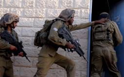 جيش الاحتلال الاسرائيلي يجري تدريبات عسكرية في غلاف غزة-أرشيف