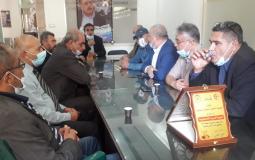 العربية الفلسطينية تستقبل وفداً من الجبهة الشعبية بذكرى الانطلاقة 52