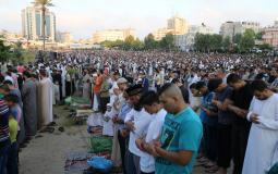 صلاة عيد الأضحى في غزة