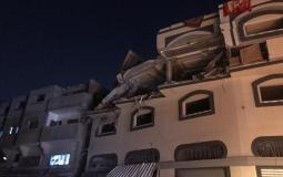 قصف منزل بهاء أبو العطا
