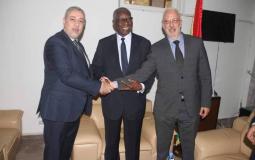 وزير خارجية غينيا يستقبل وفدا فلسطينيا مختصا بأمن المعلومات