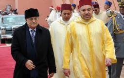  الرئيس الفلسطيني محمود عباس والملك المغربي محمد السادس - أرشيفية