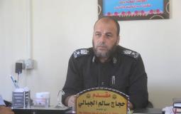  المقدم حجاج الجبالي مدير العلاقات العامة في شرطة رفح