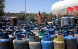 الغاز في غزة - ارشيفية