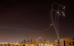 إطلاق صواريخ من قطاع غزة على جنوب اسرائيل