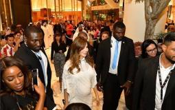 نانسي عجرم في حفل غنائي بدبي