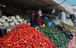 أسعار الخضروات والفواكه في غزة اليوم السبت