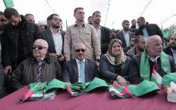 مشاركة ثلاثة وزراء من حكومة التوافق الوطني في مهرجان انطلاقة حركة "حماس"