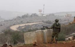 الجيش الإسرائيلي يراقب الحدود الشمالية مع لبنان