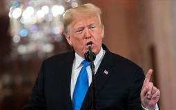  الرئيس الأمريكي دونالد ترامب