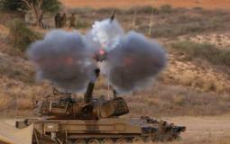 مدفعيية الاحتلال الإسرائيلي تقصف موقعا في غزة