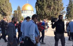 قائد لواء القدس في شرطة الاحتلال يقتحم المسجد الأقصى- أرشيفية