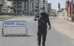 الشرطة في غزة في ظل كورونا 
