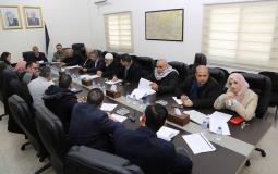 اجتماع يناقش التحضير للإعلان عن صندوق التكافل في قلقيلية