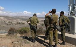 الجيش الإسرائيلي في الجولان - ارشيف
