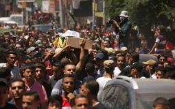 تشييع جثامين 4 شهداء من عناصر سرايا القدس في غزة