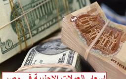 اسعار العملات الاجنبية في مصر اليوم اسعار السوق السوداء