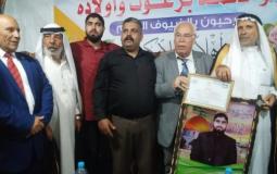 وفد من مخاتير ووجهاء غزة يشيدون بثباته في مواجهة الضم