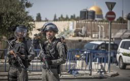 عناصر من جنود الاحتلال في مدينة القدس
