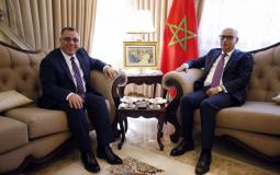 المتحدث باسم الحكومة يلتقي سفير المغرب
