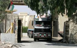 شاحنة محملة بالبضائع تدخل غزة عبر معبر رفح البري