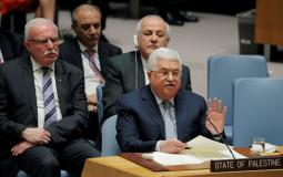 الرئيس محمود عباس في مجلس الأمن - أرشيف