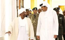 الرئيسان القطري والسوداني