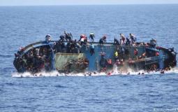غرق مركب للمهاجرين