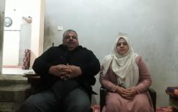 المحافظ صلاح أبو وردة يزور منزل هدى غالية شمال غزة