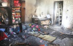 بعد حرق منزله.. مواطن غزي يناشد الرئيس بإعادة راتبه المقطوع 