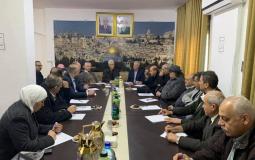 المحيسن يلتقي وفد حركة فتح اقليم سوريا