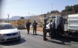 قوات الاحتلال تستولي على شاحنتين في سلفيت