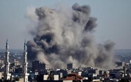 قصف إسرائيلي على غزة الآن- أرشيفية  